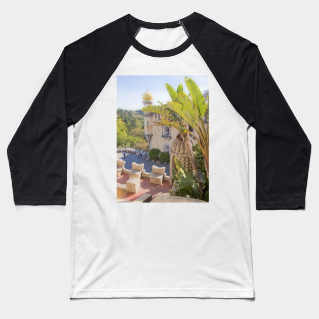 Palácio da Pena. Baseball T-Shirt by terezadelpilar